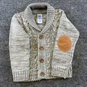 Little Lad Cardigan 4 Button Sweater Size 3T